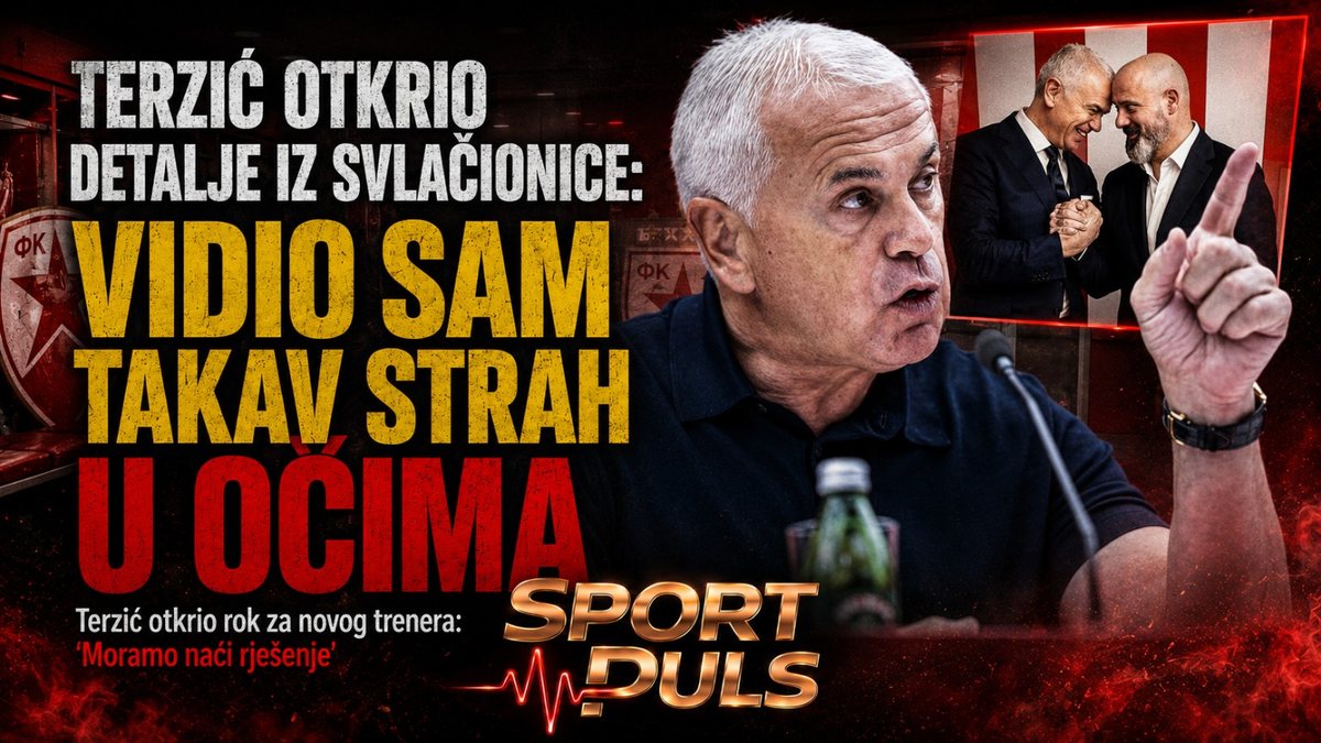 Terzić otkrio detalje iz svlačionice i strah igrača
