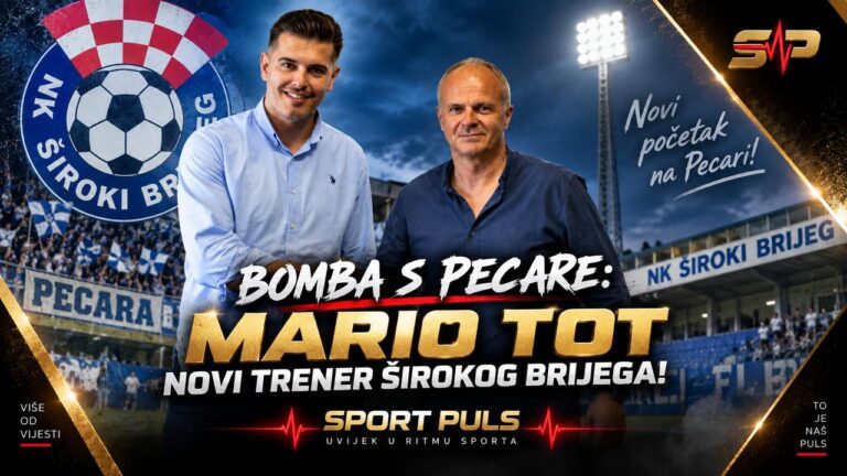 Mario Tot novi trener Širokog Brijega na Pecari