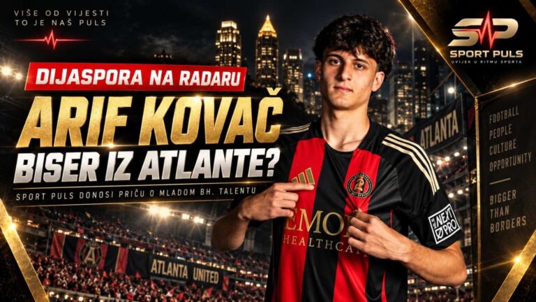 Arif Kovač, napadač Atlanta Uniteda 2 i lider strijelaca MLS NEXT Pro lige