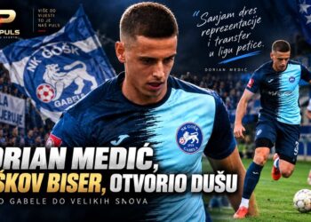 Dorian Medić, mladi štoper GOŠK-a iz Gabele