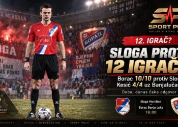 Dragan Kesić – Sloga Doboj protiv Borca, niz 10/10