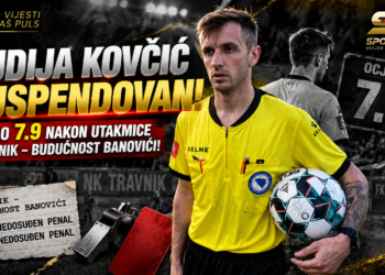 Juraj Kovčić suspendovan nakon utakmice Travnik Budućnost Banovići