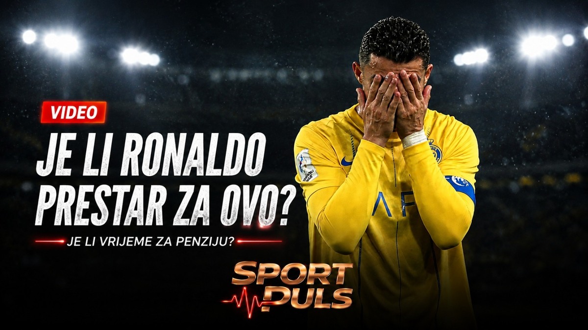 JE LI RONALDO PRESTAR ZA OVO? PORTUGALAC U SITUACIJI KOJA JE ZAPALILA MREŽE – JE LI VRIJEME ZA PENZIJU? (VIDEO) Cristiano Ronaldo i pitanje je li vrijeme za penziju