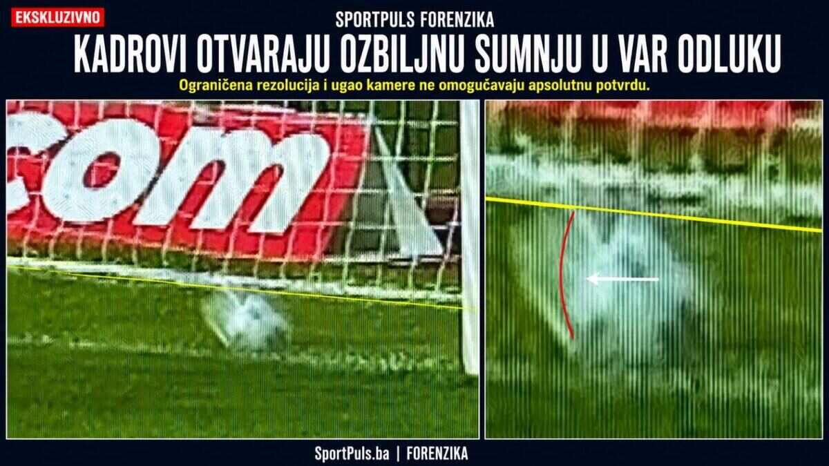 EKSKLUZIVNA ANALIZA SPORT PULSA: LOPTA PREŠLA GOL-LINIJU! GEDŽIĆ I JELIĆ DONIJELI ODLUKU KOJA BI MOGLA ZATRESTI SUĐENJE U BiH Kadrovi otvaraju sumnju u VAR odluku Sloga Čelik