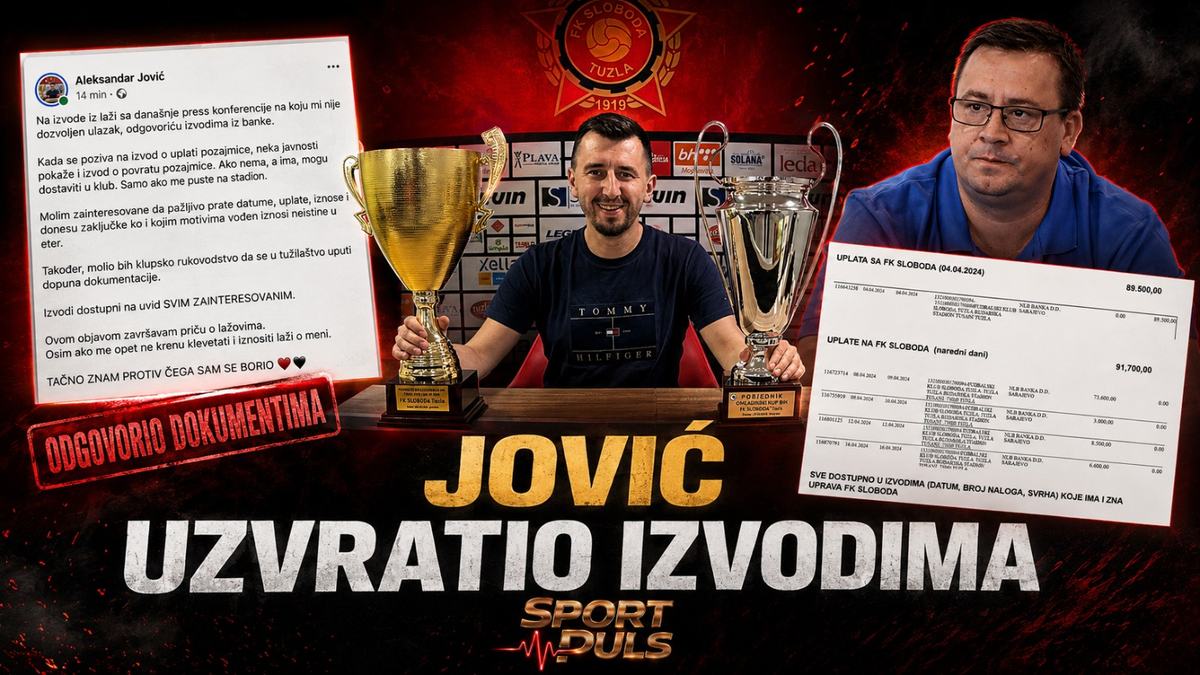 HUSIĆ U STRAHU? JOVIĆU ZABRANJEN ULAZAK NA PRESS, A ON ODGOVORIO BANKOVNIM IZVODIMA! Aleksandar Jović odgovorio bankovnim izvodima
