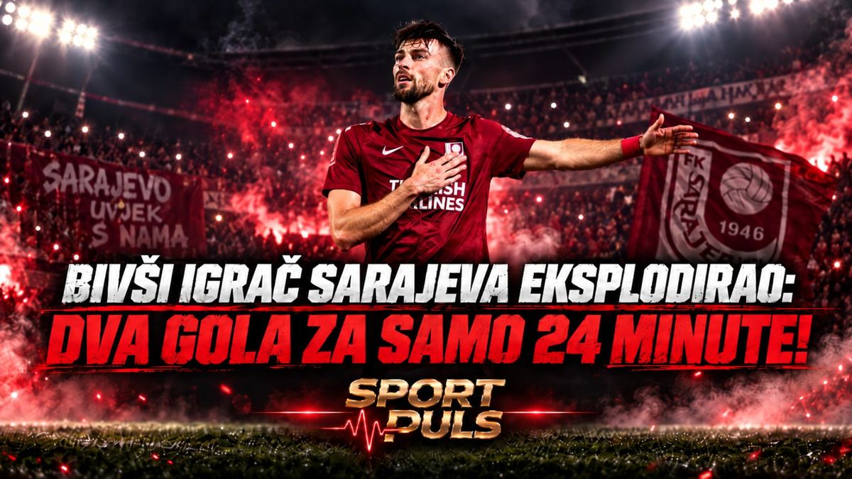 UŠAO NA POLUVREMENU I NAPRAVIO HAOS U RUSIJI: Bivši igrač Sarajeva sa dva gola za 24 minute šokirao lidera! Rahmanović u dresu Sarajeva – dva gola u Rusiji