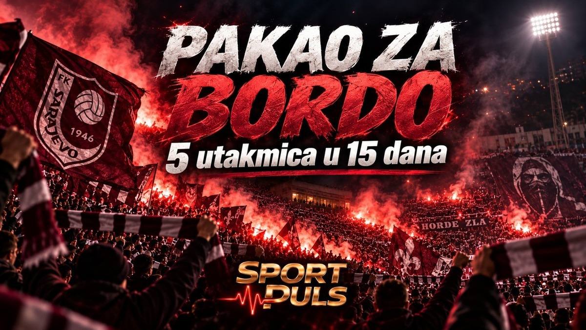 SARAJEVO GURAJU KROZ PAKAO: Zrinjski, Široki, Borac, Željo i Velež – sve u samo 15 dana! Sarajevo raspored i Bordo navijači na tribinama