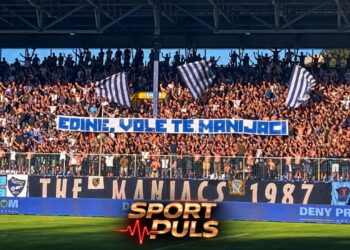 Manijaci na Grbavici s porukom Edinu Džeki
