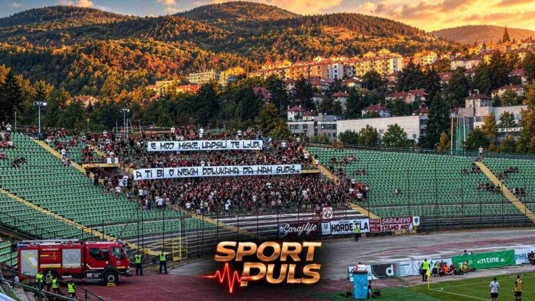 Horde Zla prozvale Zvjezdana Misimovića na tribinama Koševa