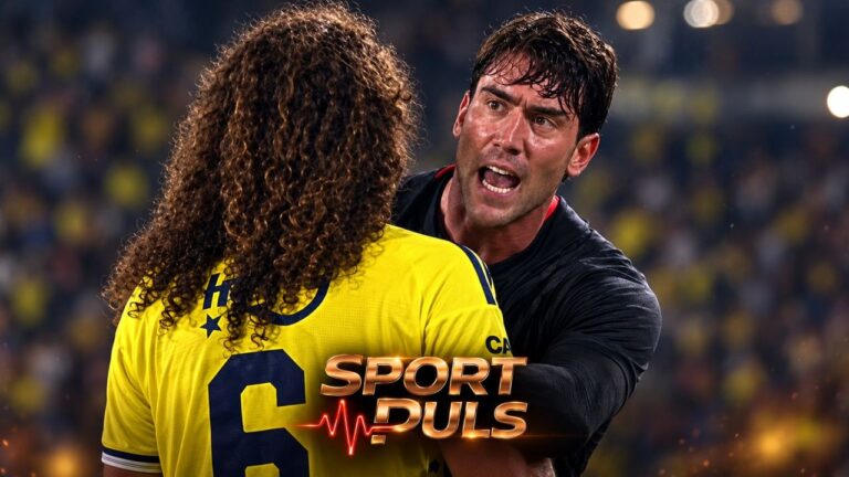 Dušan Vlahović u žestokoj sceni s igračima Fenerbahçea u Istanbulu