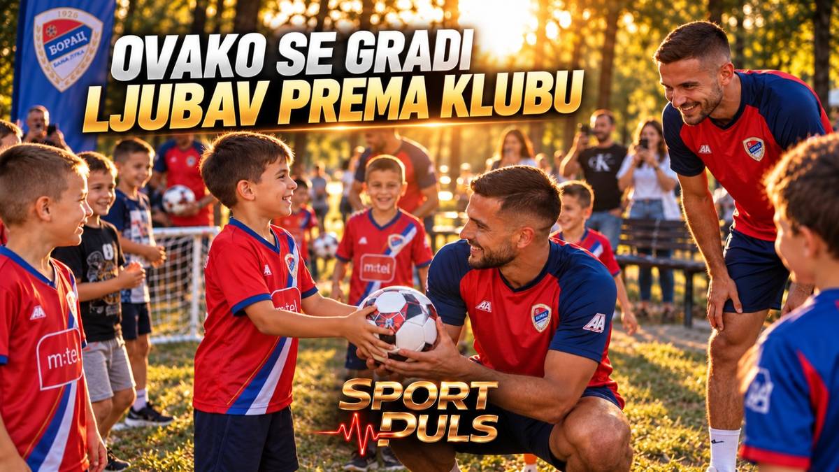 OVAKO SE GRADI LJUBAV PREMA KLUBU: Borac okuplja najmlađe, njihovi idoli dolaze da igraju s njima sp 20260908 borcev karavan de355208 article