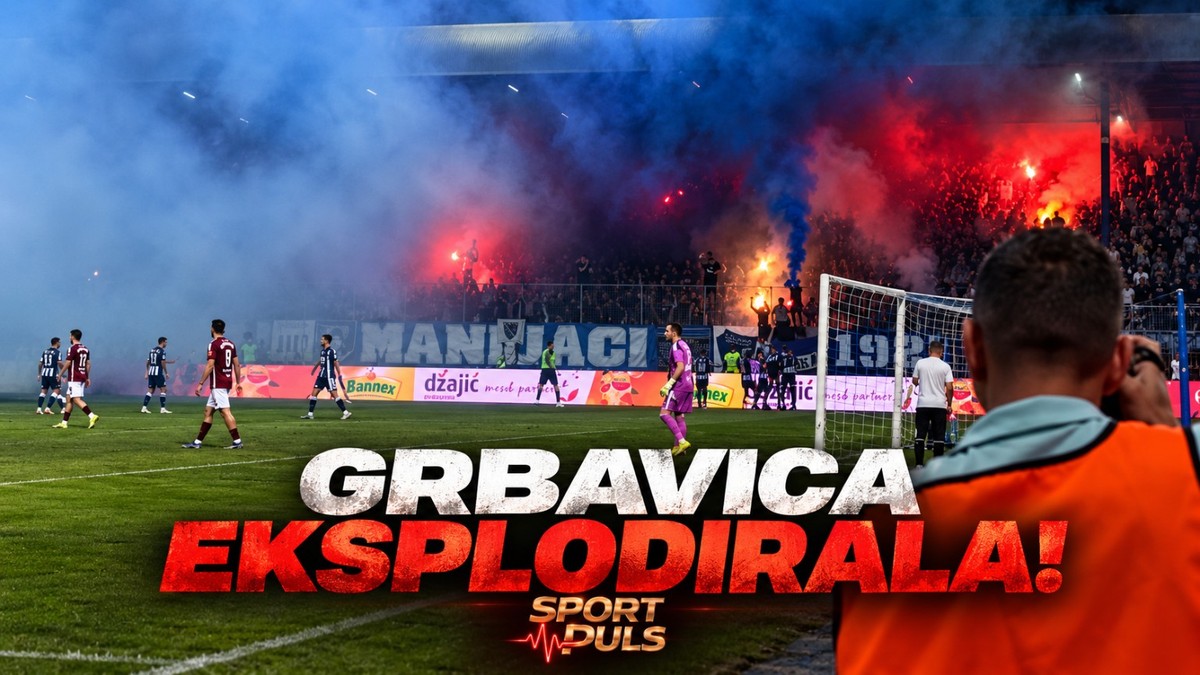 GRBAVICA JE EKSPLODIRALA U ISTOM TRENUTKU: Manijaci zapalili tribinu, a onda Piloto zabio – scenarij kao iz filma! Grbavica eksplodirala nakon gola Pilota