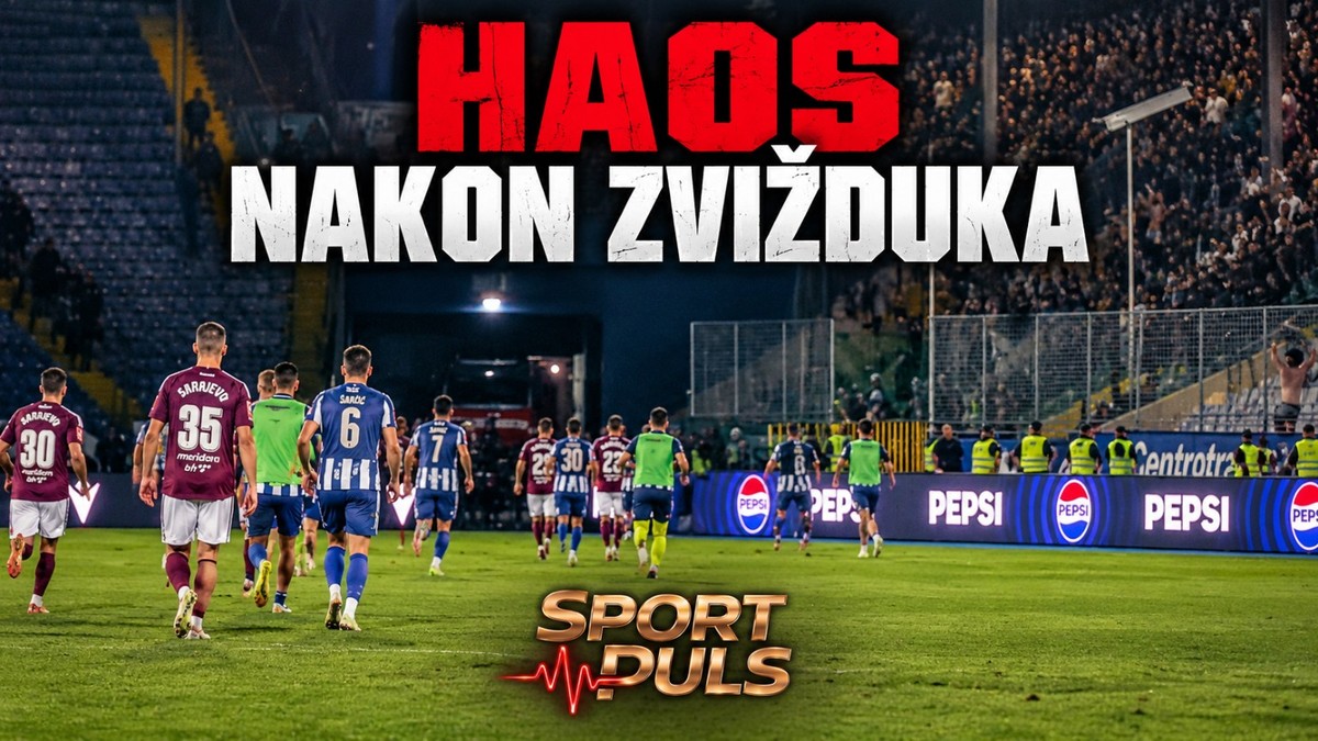 HAOS NAKON POSLJEDNJEG ZVIŽDUKA: Igrači Sarajeva potrčali prema Željinim fudbalerima – zasmetalo im slavlje pred Hordama! Haos nakon sarajevskog derbija na Grbavici