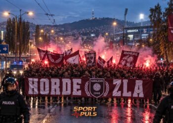 Horde zla kreću prema Grbavici pred sarajevski derbi