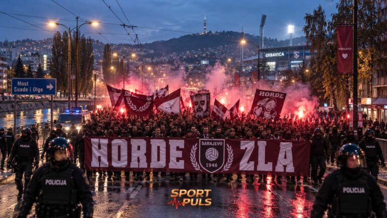 Horde zla kreću prema Grbavici pred sarajevski derbi