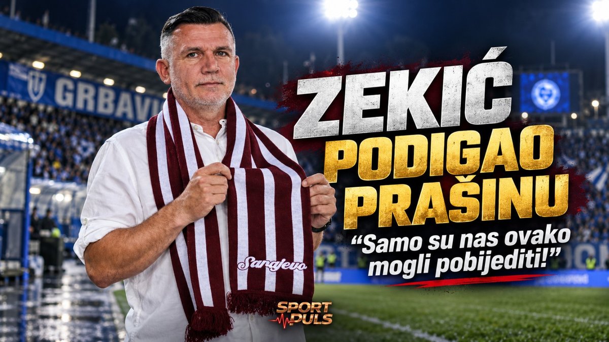 Zekić podigao prašinu poslije poraza Sarajeva