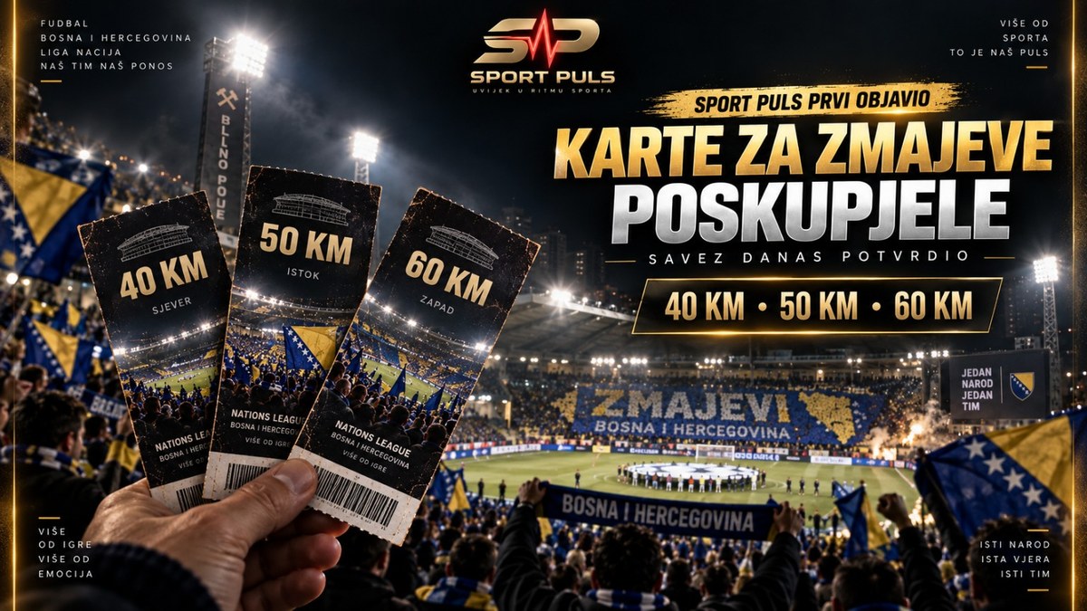 SPORT PULS JE PRVI OBJAVIO — SAVEZ DANAS POTVRDIO! Karte za Zmajeve POSKUPJELE, pogodili smo cijene U MARKU! Karte za Zmajeve poskupjele, Savez potvrdio cijene