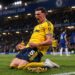 BOSANAC ZAPALIO STAMFORD BRIDGE: Muharemović zabio Chelseaju u ludnici od DEVET GOLOVA! Tarik Muharemović slavi pogodak na Stamford Bridgeu