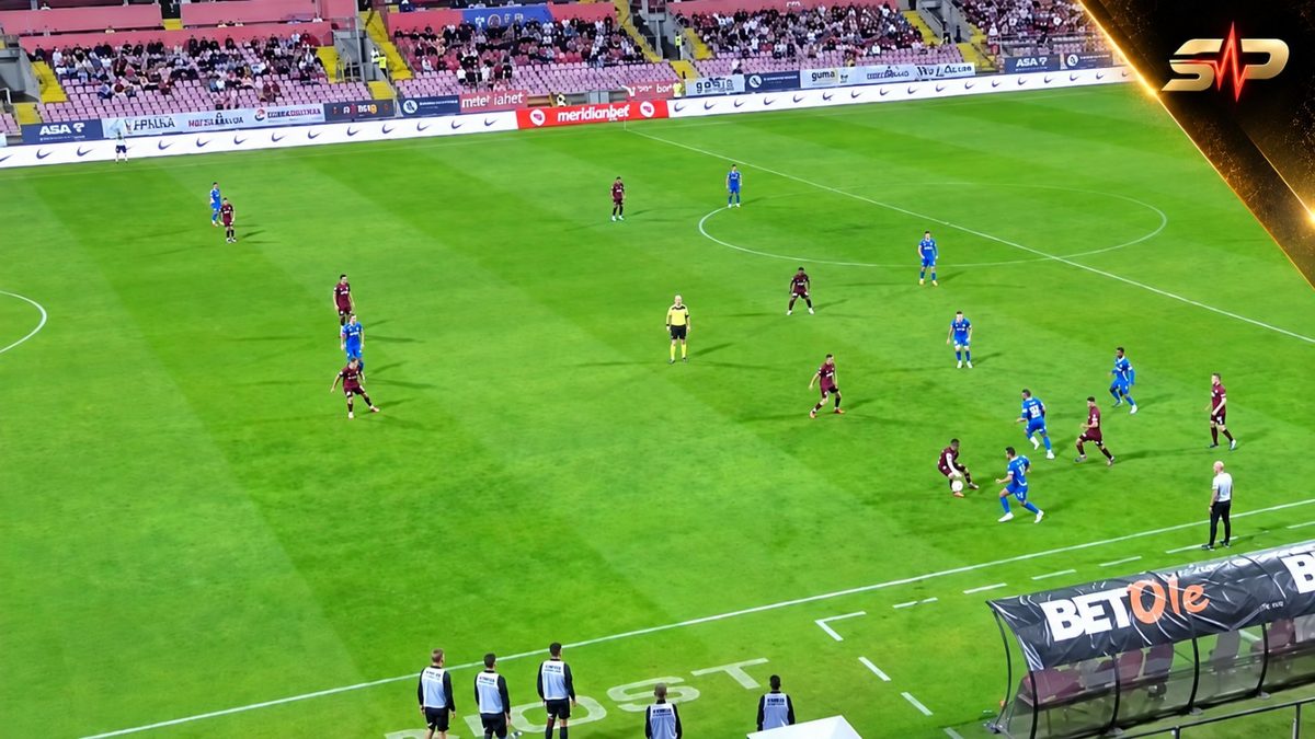 MARTINOVIĆ OŠTETIO RADNIK, IGRAČ ČELIKA ŠABANOVIĆ ZASLUŽIO CRVENI KARTON! Čelik Radnik sporna situacija u 47. minuti