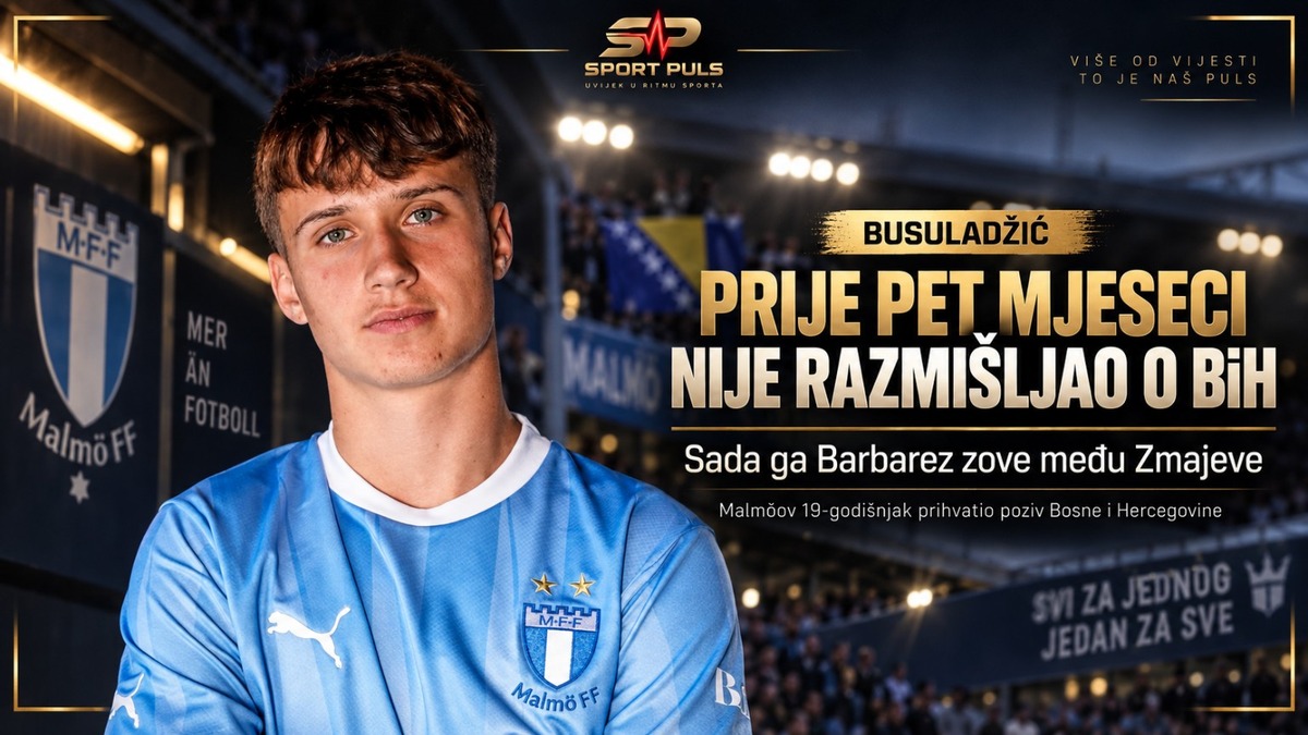 PRIJE PET MJESECI NIJE RAZMIŠLJAO O BiH, SADA GA BARBAREZ ZOVE MEĐU ZMAJEVE: Ko je 19-godišnjak koji je Švedsku zamijenio Bosnom? Kenan Busuladžić i poziv Bosne i Hercegovine