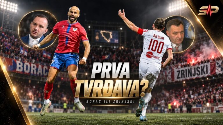 Borac Zrinjski derbi Banja Luka Vico Beus Bilbija