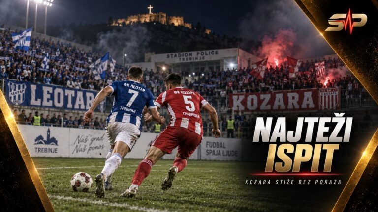 Leotar Kozara Trebinje duel neporaženih ekipa