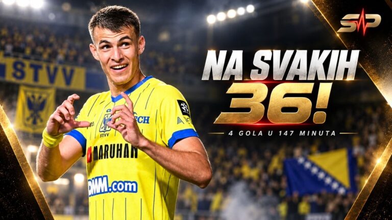 Samed Baždar Sint-Truiden četiri gola 147 minuta