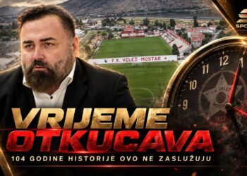 FK Velež i Admir Rahimić uz poruku Vrijeme otkucava