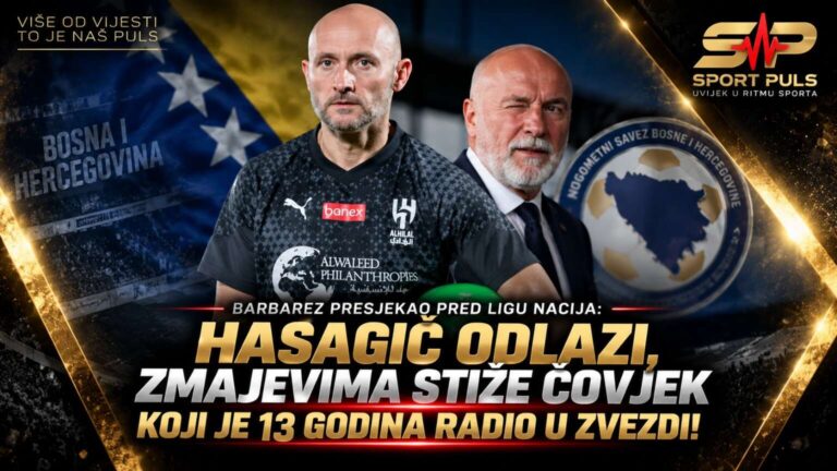 Branko Katić novi trener golmana reprezentacije BiH uz Sergeja Barbareza