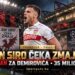 Ermedin Demirović u dresu Stuttgarta uz motiv AC Milana i San Sira