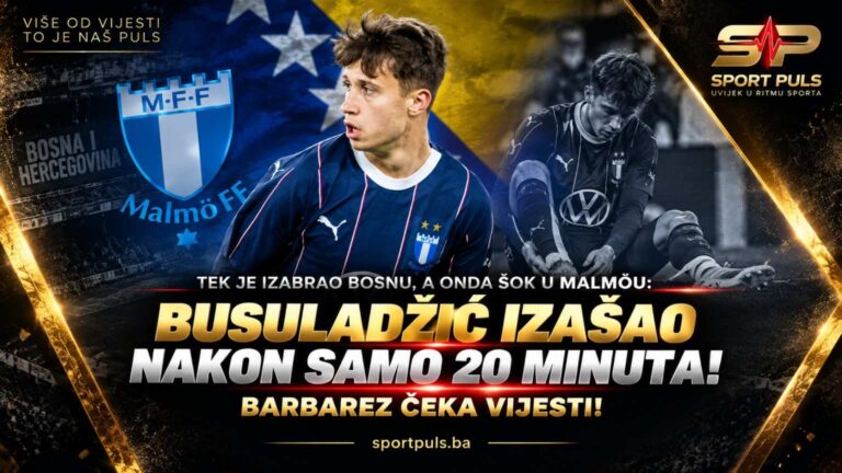 Kenan Busuladžić u dresu Malmöa nakon povrede i poziva u reprezentaciju BiH