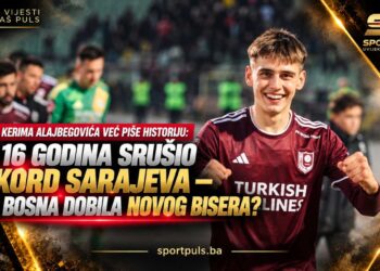 Kenan Vrban FK Sarajevo najmlađi debitant sa 16 godina