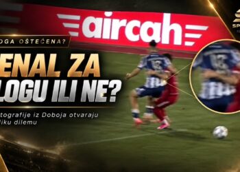 Sloga Željezničar penal – sporni duel Amara Ibrišimovića u kaznenom prostoru