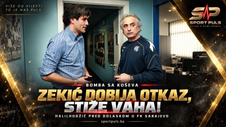 Vahid Halilhodžić u priči o dolasku u FK Sarajevo nakon odlaska Zorana Zekića