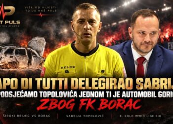 Sabrija Topalović pred utakmicu Široki Brijeg – Borac